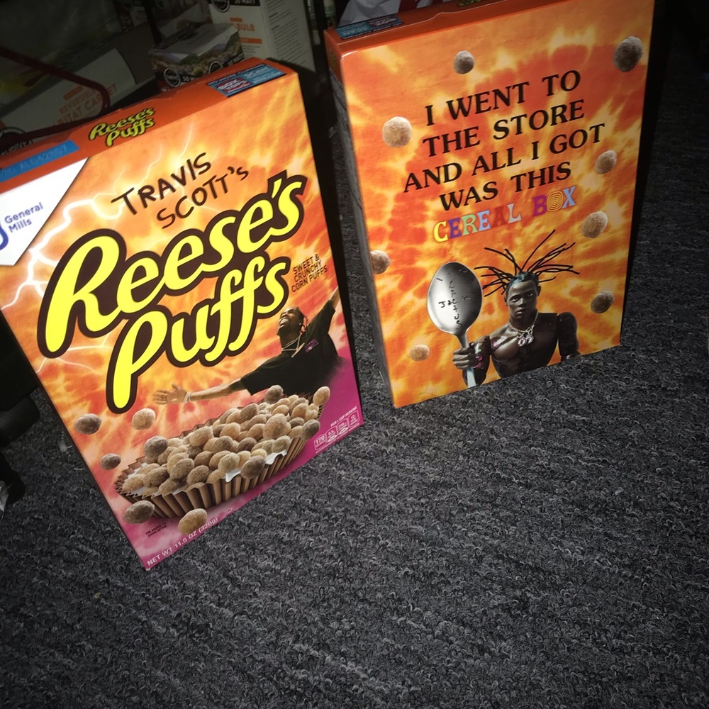 Travis Scott Reese’s Puffs LIMITED EDITION